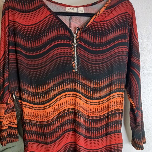 Cato Tops - Cato Autumn Colored Long Sleeve shirt size Small